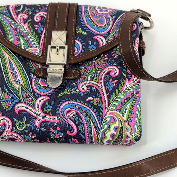 Chaps Great quality  crossbody purse great condition ! - Picture 4 of 14